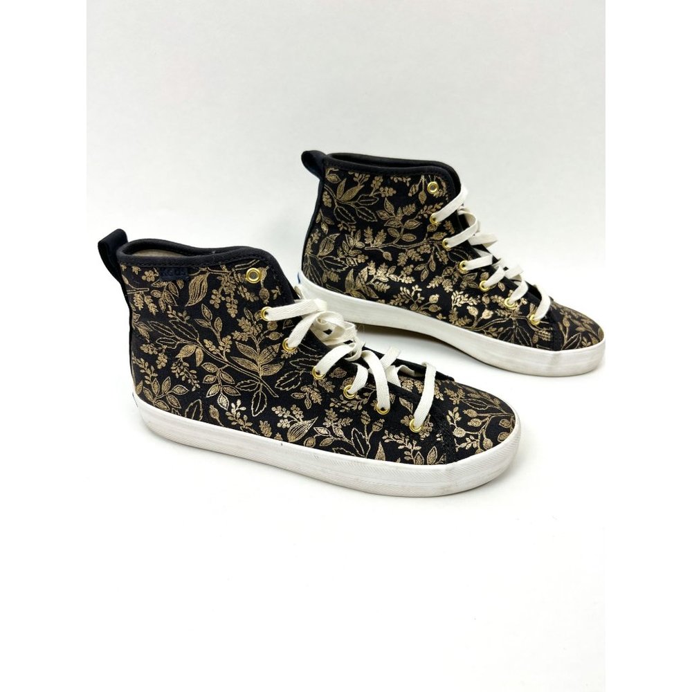 Women's Keds High Top Paper Rifle Sneakers Size 5.5